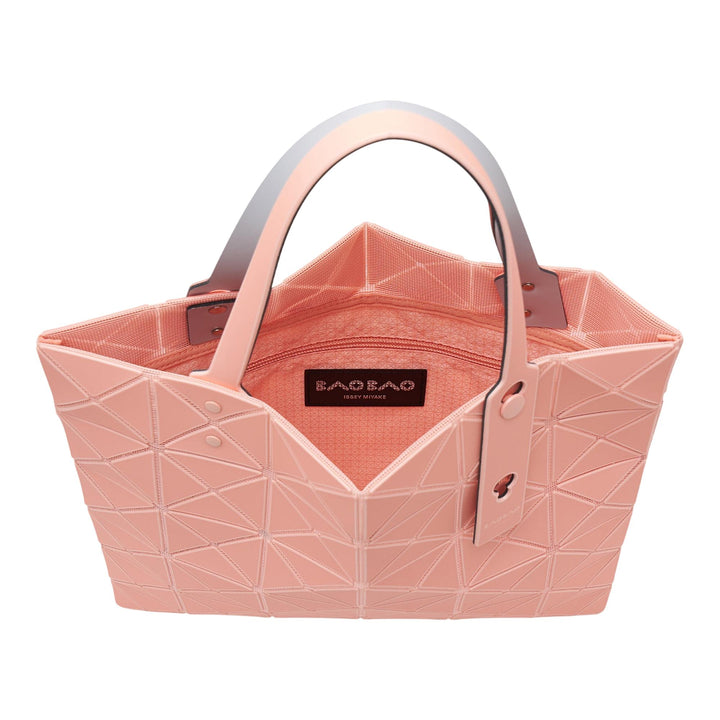 Club21 - BAO BAO ISSEY MIYAKE - Lucent W Color Tote 6X6 - TOTES - Light Orange