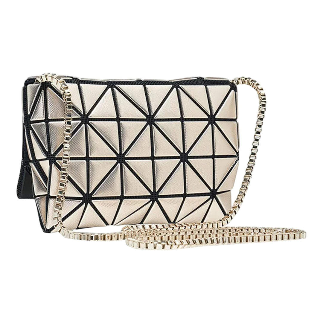 Club21 - BAO BAO ISSEY MIYAKE - Platinum Coffret Chain Bag - CROSS BODY - Dark Grey