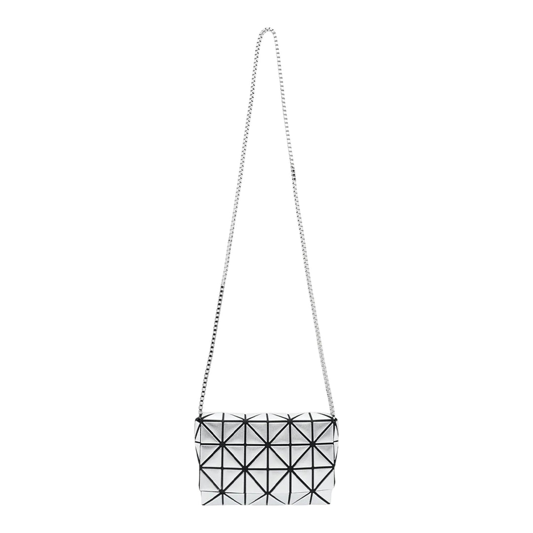 Club21 - BAO BAO ISSEY MIYAKE - Platinum Coffret Crossbody Small - CROSS BODY - Silver