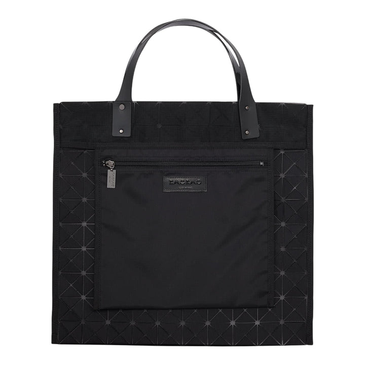BAO BAO ISSEY MIYAKE Prism Basic Tote 10X10 Black Black 3