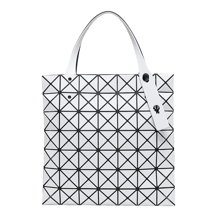 Club21 - BAO BAO ISSEY MIYAKE - Prism Matte Tote 7X7 - TOTES - Light Grey
