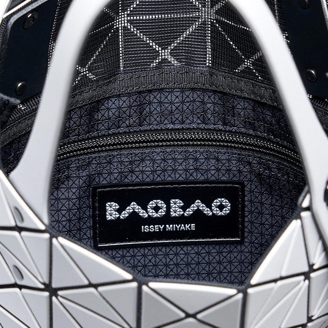 BAO BAO ISSEY MIYAKE Prism Matte Tote 7X7 Light Grey 3