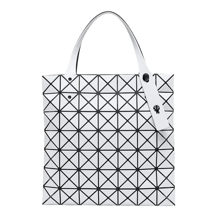 Club21 - BAO BAO ISSEY MIYAKE - Prism Matte Tote 7X7 - TOTES - Light Grey