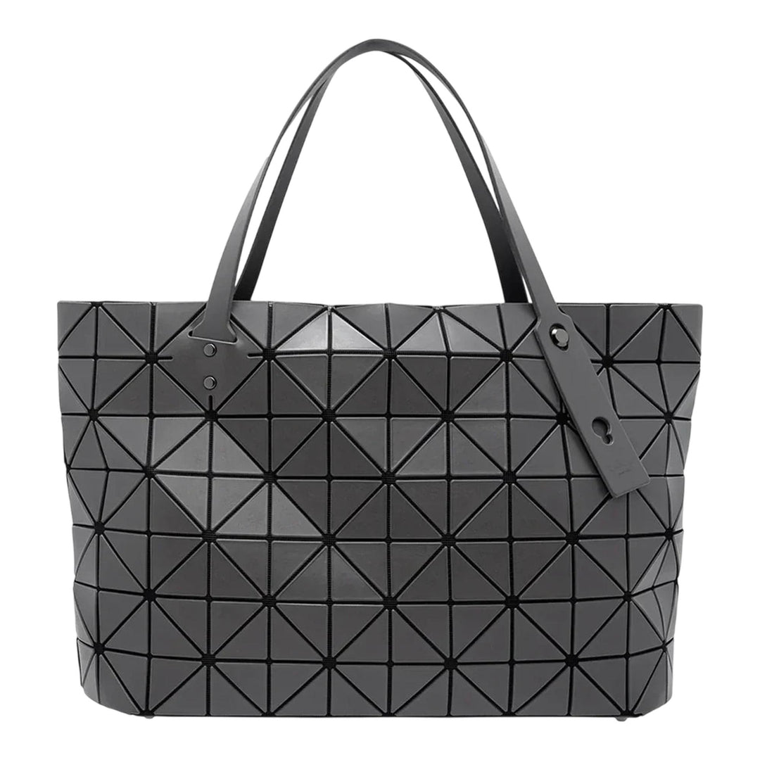 Club21 - BAO BAO ISSEY MIYAKE - Rock Matte Handbag Large - HANDBAGS - Charcoal