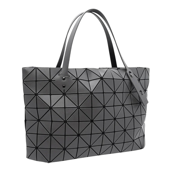 Club21 - BAO BAO ISSEY MIYAKE - Rock Matte Handbag Large - HANDBAGS - Charcoal