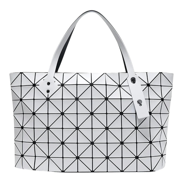 Club21 - BAO BAO ISSEY MIYAKE - Rock Matte Tote Large - TOTES - Light Grey