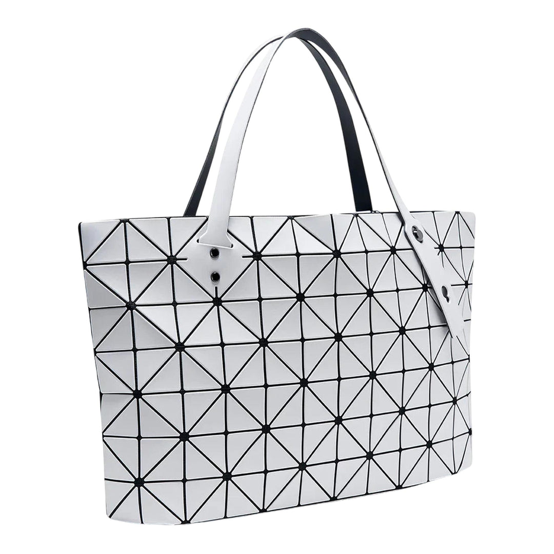 Club21 - BAO BAO ISSEY MIYAKE - Rock Matte Tote Large - TOTES - Light Grey