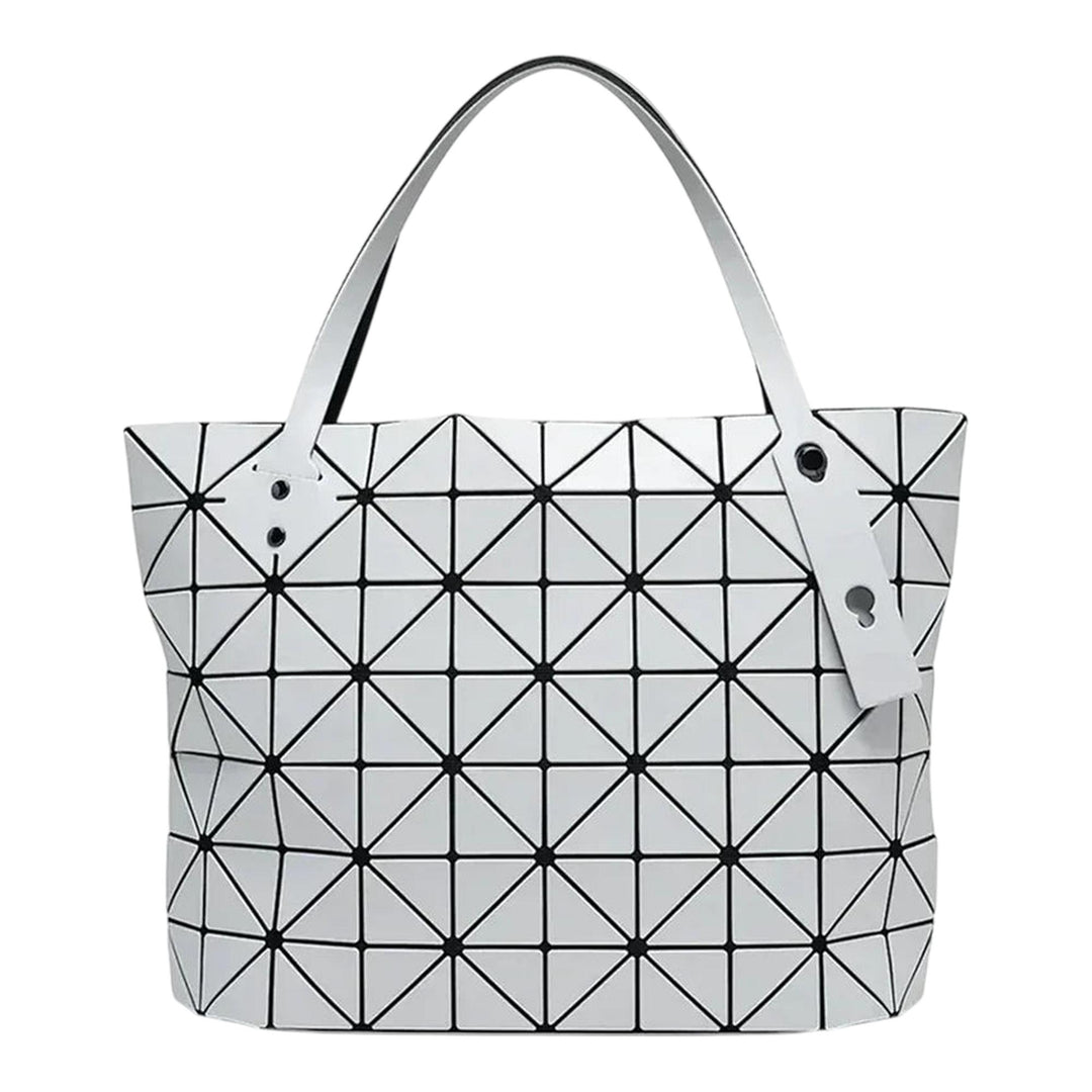Club21 - BAO BAO ISSEY MIYAKE - Rock Matte Tote Small - TOTES - Light Gray