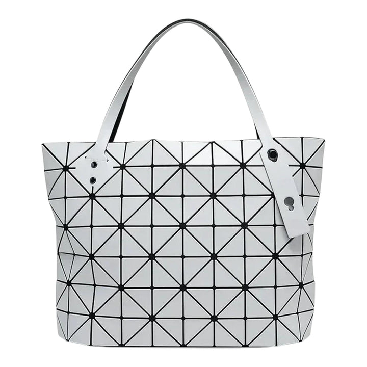 Club21 - BAO BAO ISSEY MIYAKE - Rock Matte Tote Small - TOTES - Light Gray
