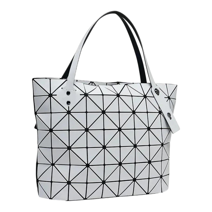 Club21 - BAO BAO ISSEY MIYAKE - Rock Matte Tote Small - TOTES - Light Gray