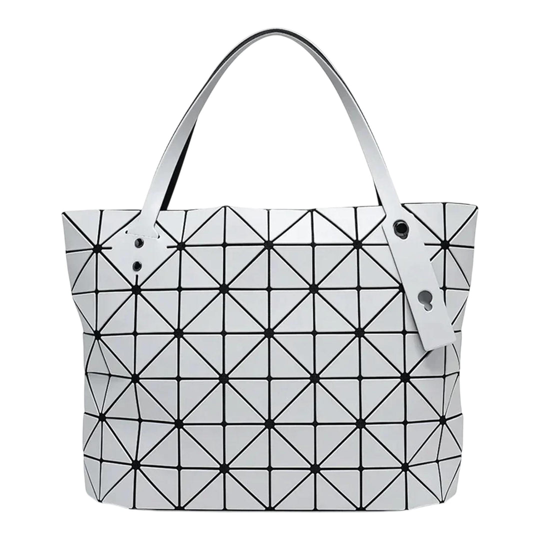 Club21 - BAO BAO ISSEY MIYAKE - Rock Matte Tote Small - TOTES - Light Grey