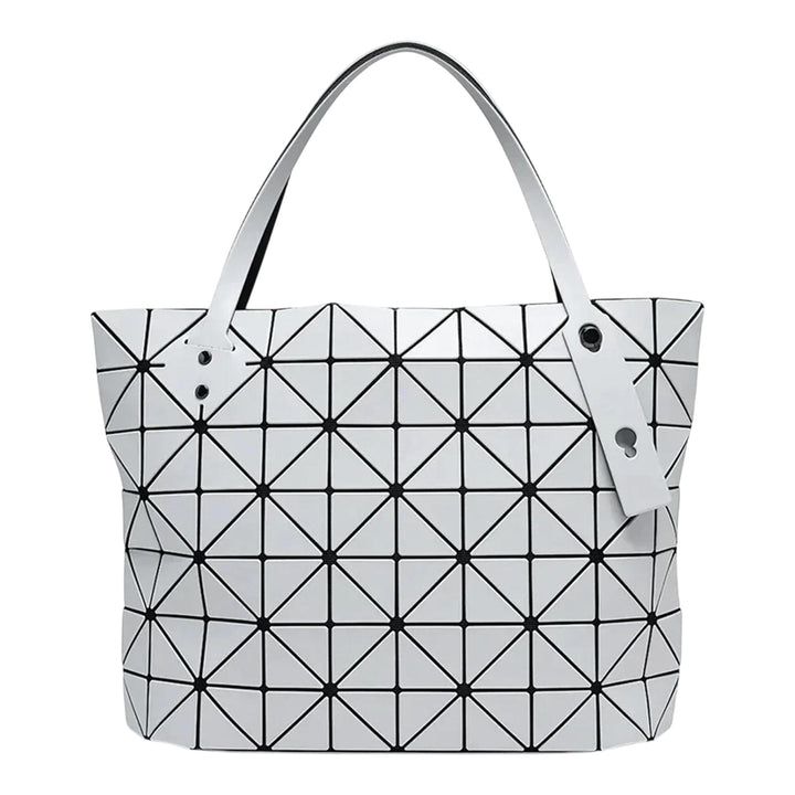 Club21 - BAO BAO ISSEY MIYAKE - Rock Matte Tote Small - TOTES - Light Grey