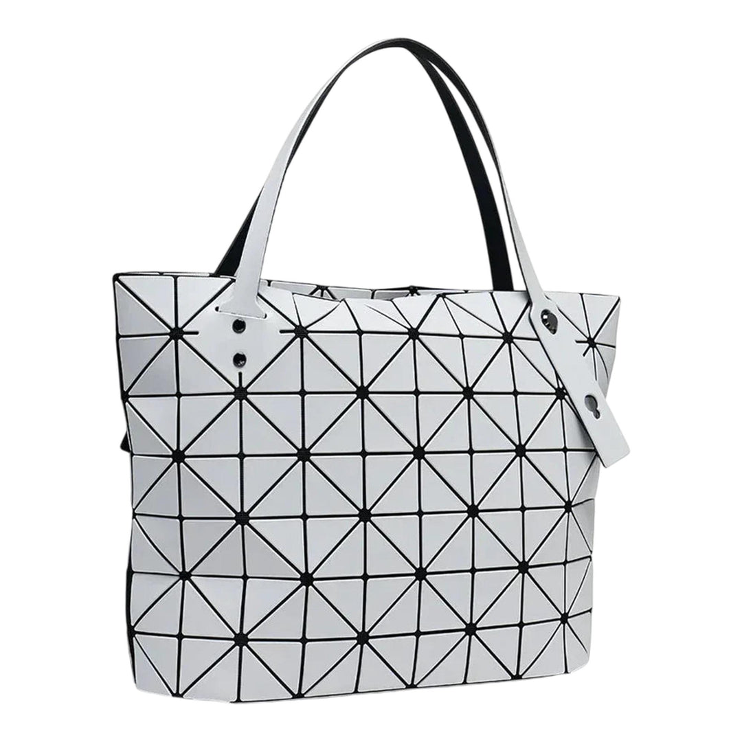 Club21 - BAO BAO ISSEY MIYAKE - Rock Matte Tote Small - TOTES - Light Grey