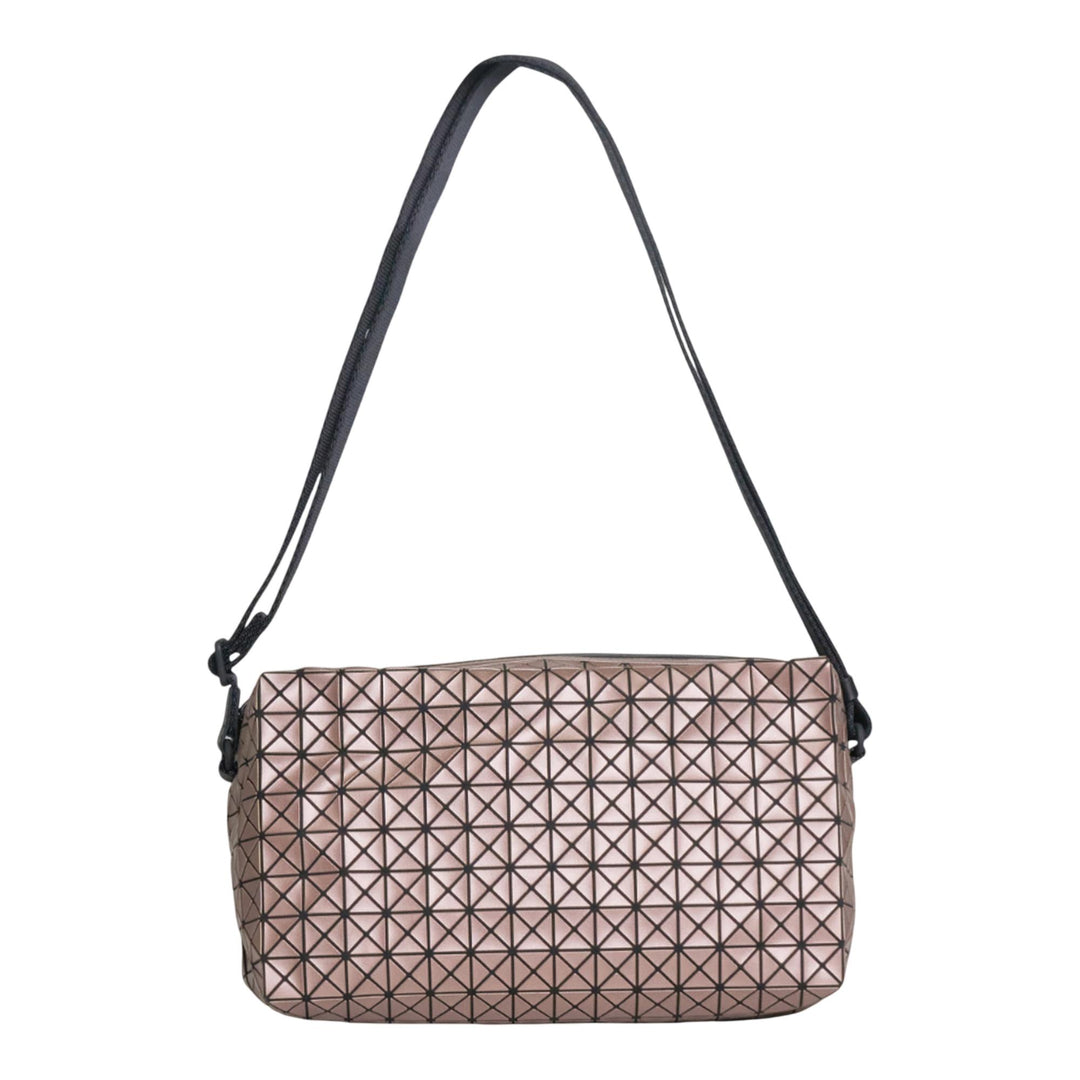 Club21 - BAO BAO ISSEY MIYAKE - Saddle Bag Metallic Crossbody - CROSS BODY - Bronze