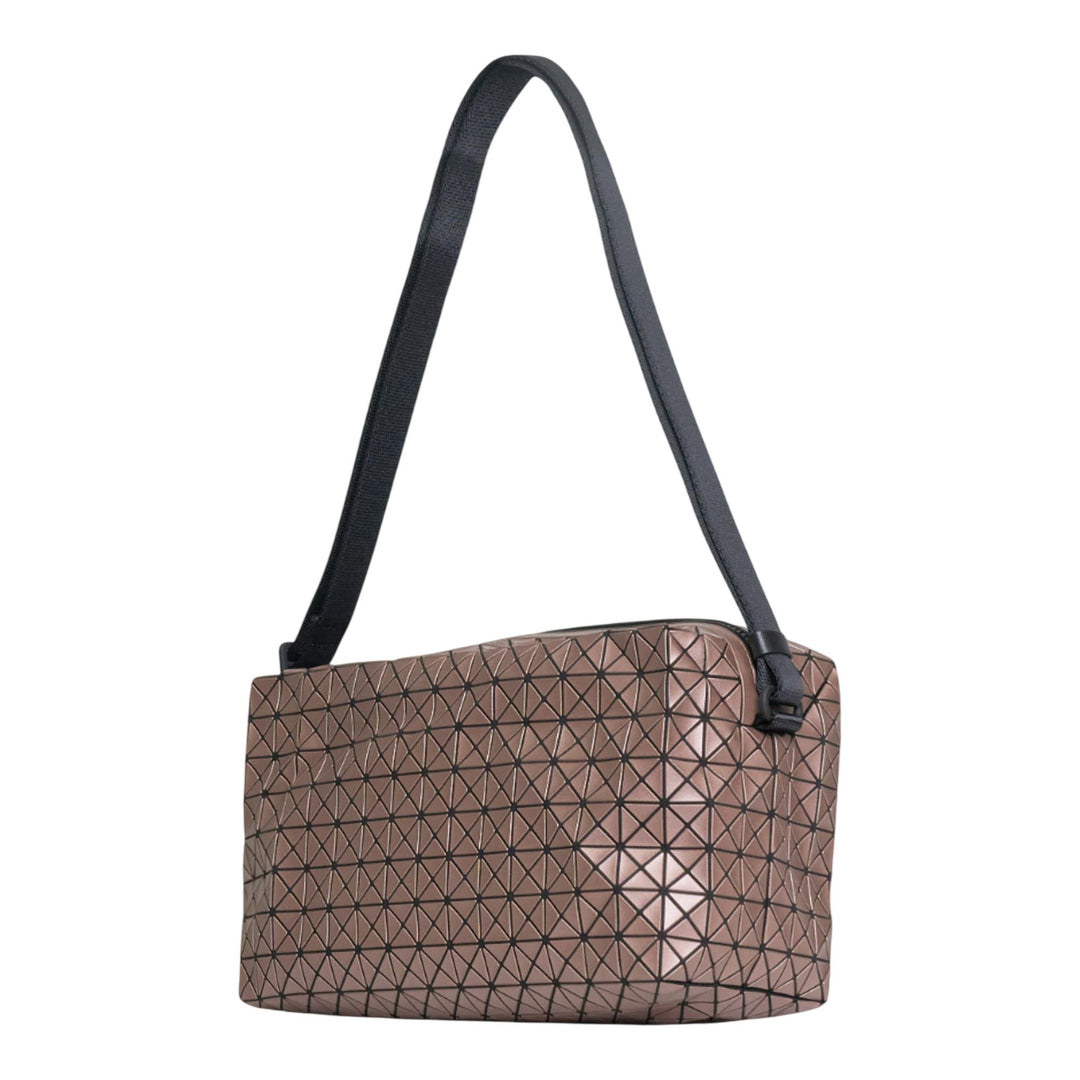 Club21 - BAO BAO ISSEY MIYAKE - Saddle Bag Metallic Crossbody - CROSS BODY - Bronze