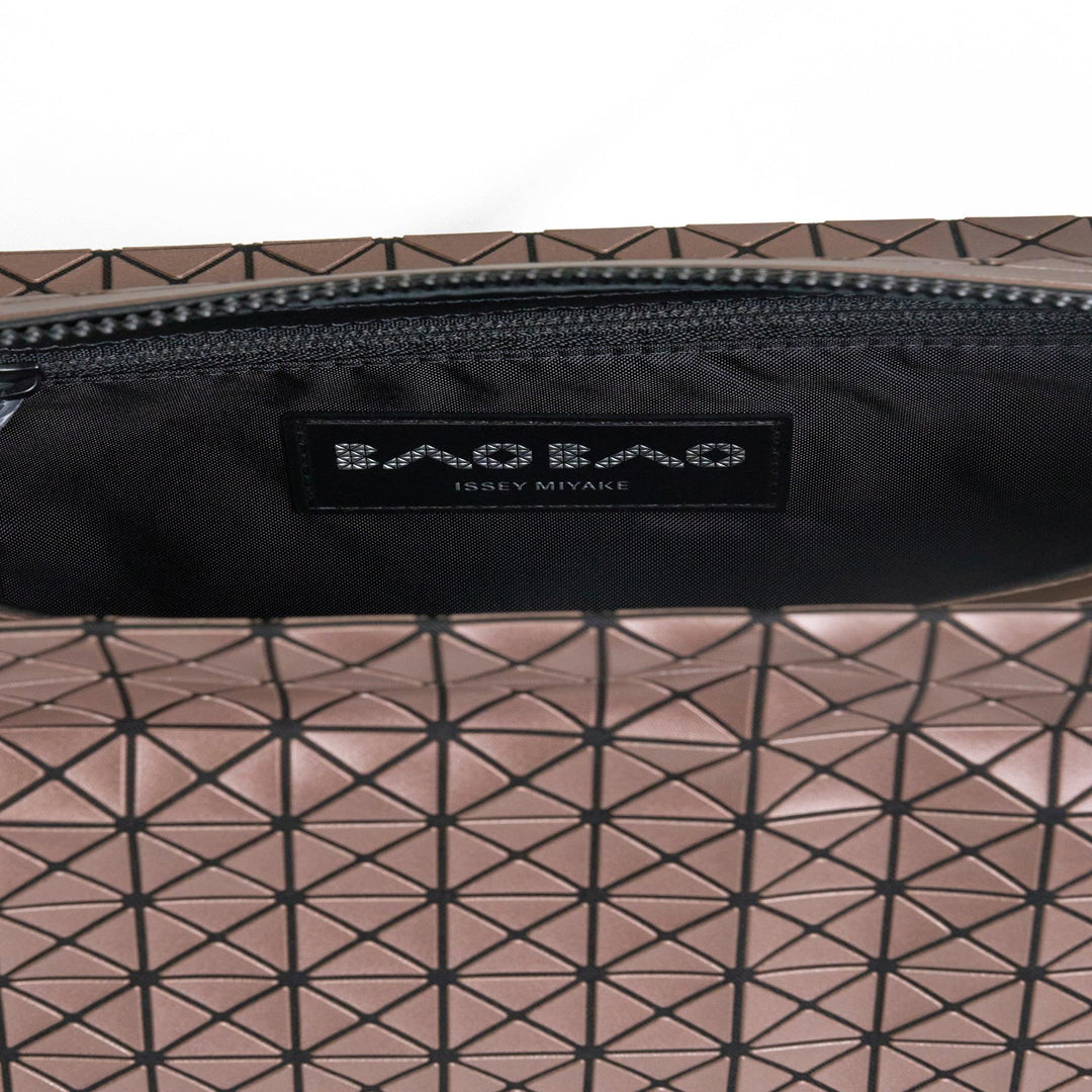 Club21 - BAO BAO ISSEY MIYAKE - Saddle Bag Metallic Crossbody - CROSS BODY - Bronze