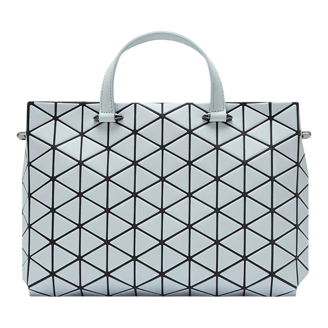 Club21 - BAO BAO ISSEY MIYAKE - Tonneau Matte Handbag Small - HANDBAGS - Light Grey