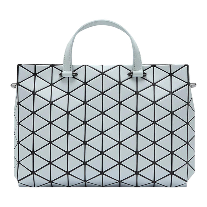 Club21 - BAO BAO ISSEY MIYAKE - Tonneau Matte Handbag Small - HANDBAGS - Light Grey
