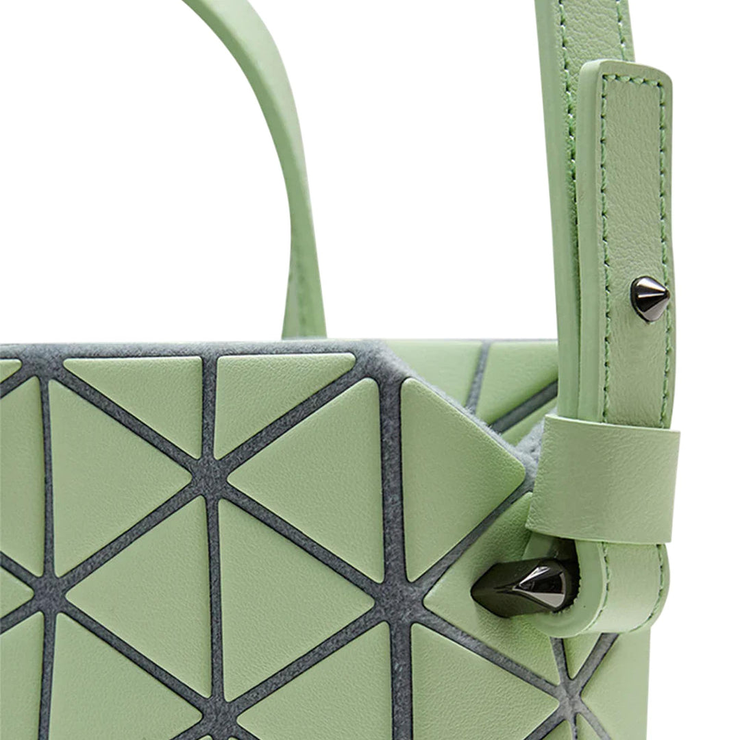Club21 - BAO BAO ISSEY MIYAKE - Tonneau Matte Top Handle Medium - HANDBAGS - Light Green