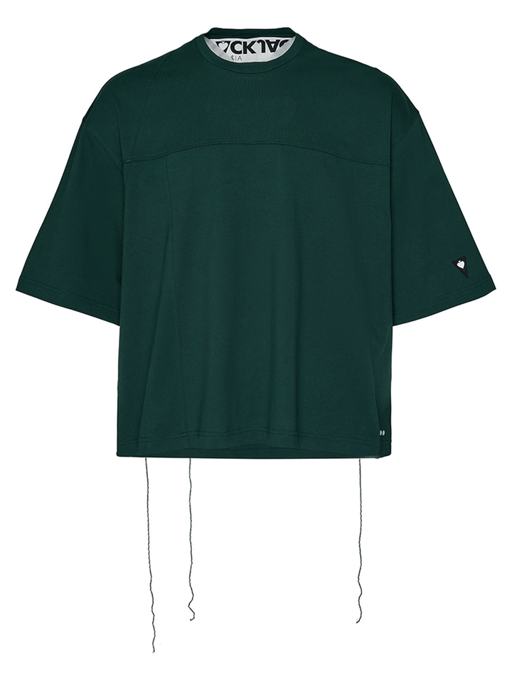 BLACKJACK-Box-Patchwork-Unisex-T-Shirt-Green-1
