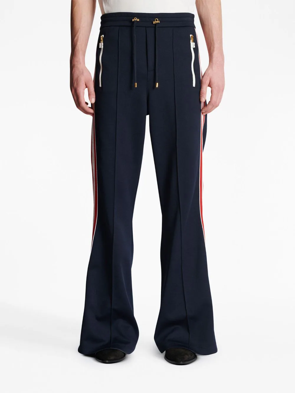 Balmain-Balmain-70s-Track-Pants-Navy-5