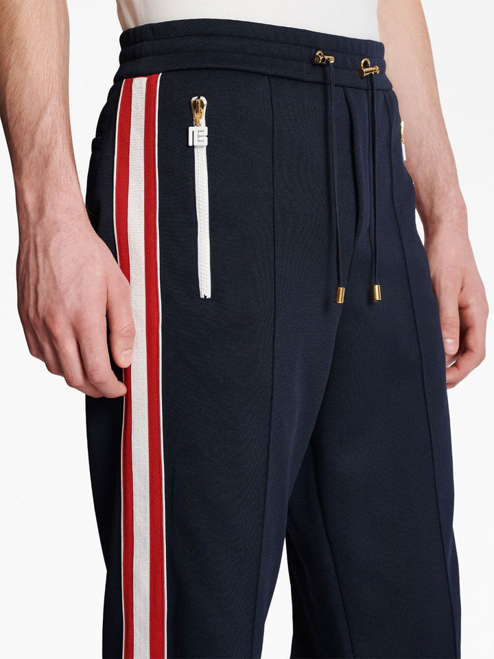 Balmain-Balmain-70s-Track-Pants-Navy-6