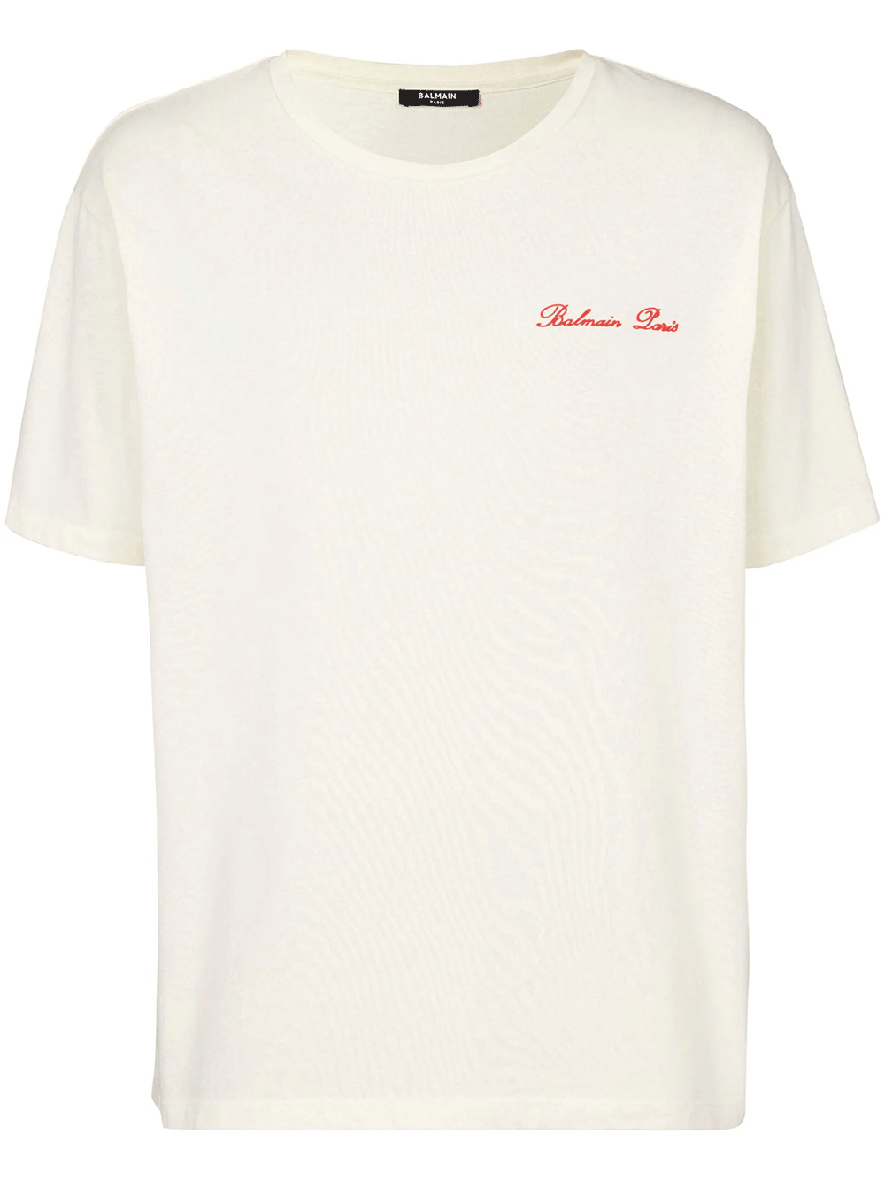 Balmain-Balmain-Back-Western-Print-T-Shirt-White-1