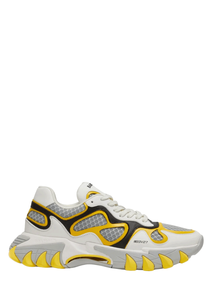 Balmain-Beast-Rubberized-Leather-Gradient-Sneakers-Yellow-1