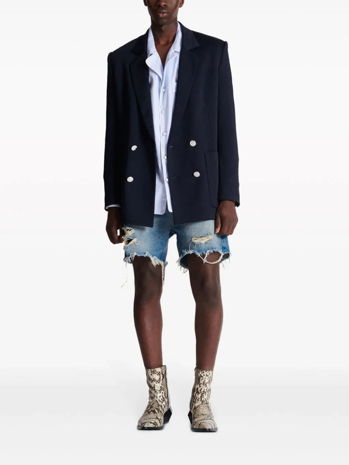 Balmain-Destroy-Denim-Shorts-Denim-2