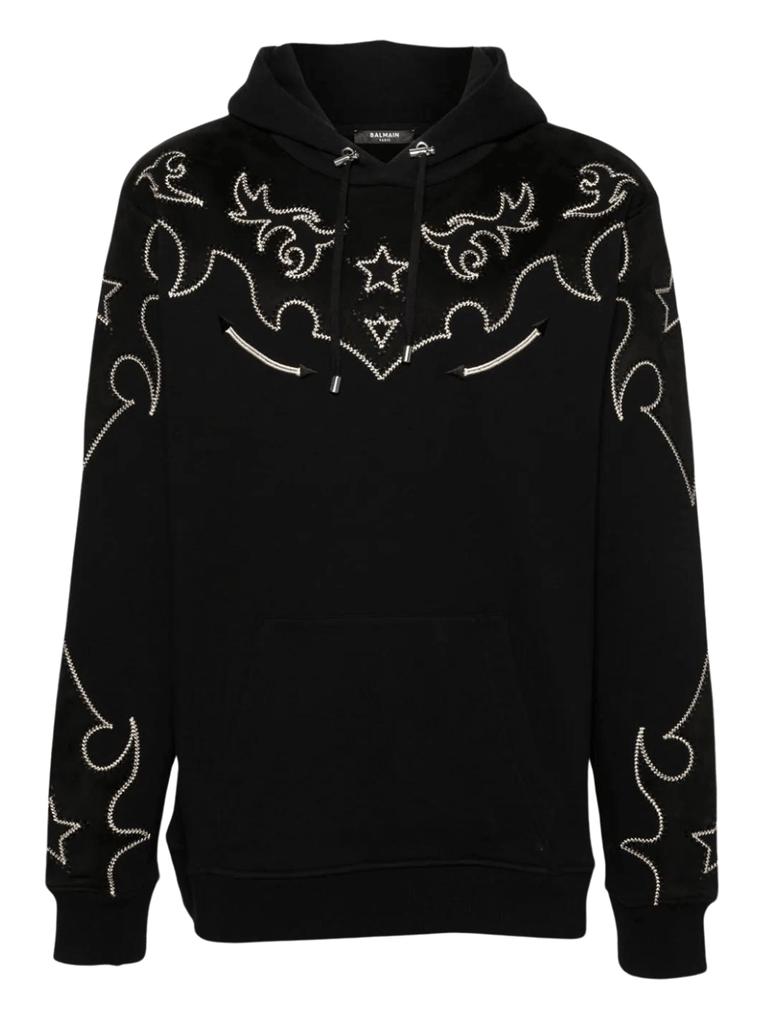Jersey Suedine Baroque Hoodie