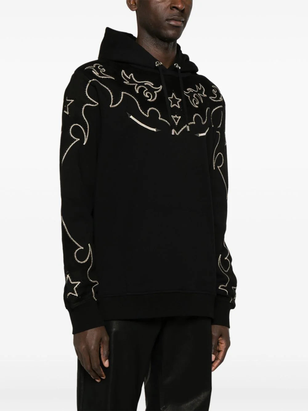 Jersey Suedine Baroque Hoodie