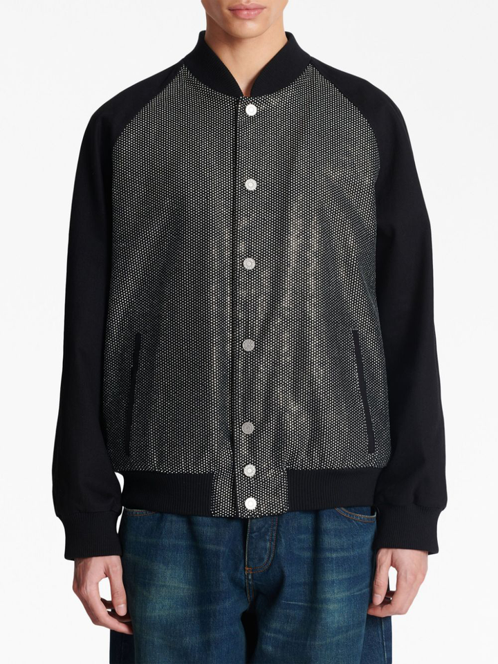 Balmain-Retro-Strassed-Denim-Blouson-Black-5