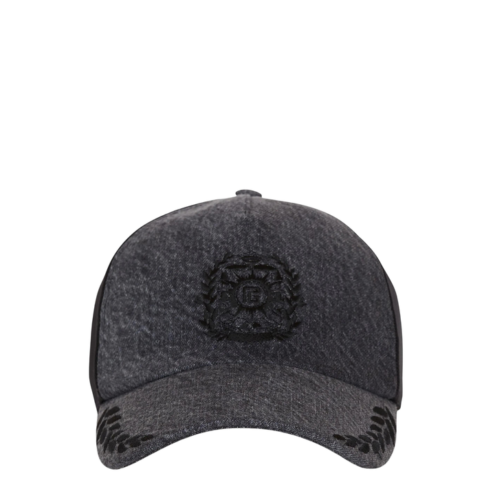Logo Denim Mesh Cap