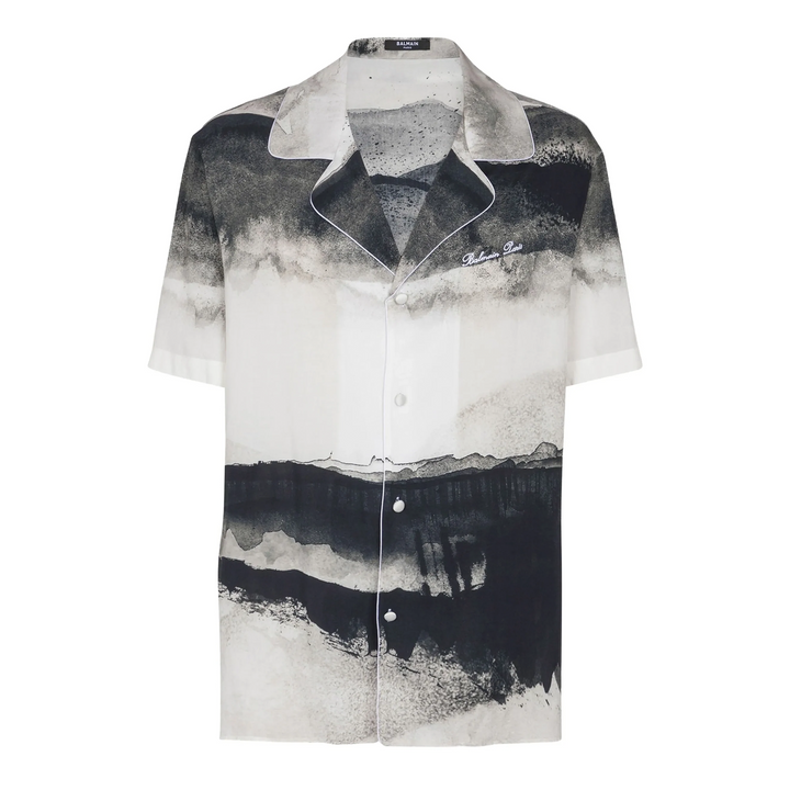 Moon Print Pyjama Shirt