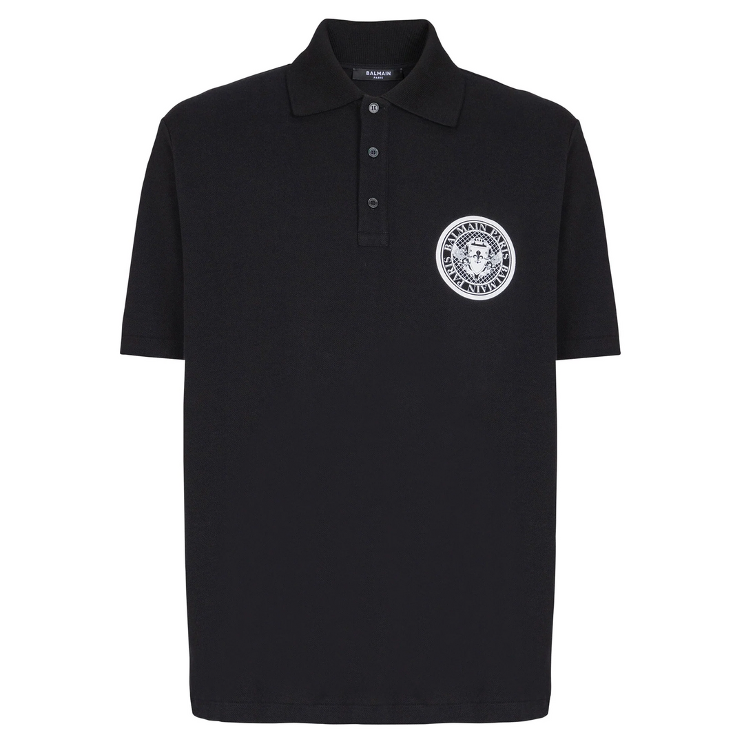 Small Coin Cotton Polo