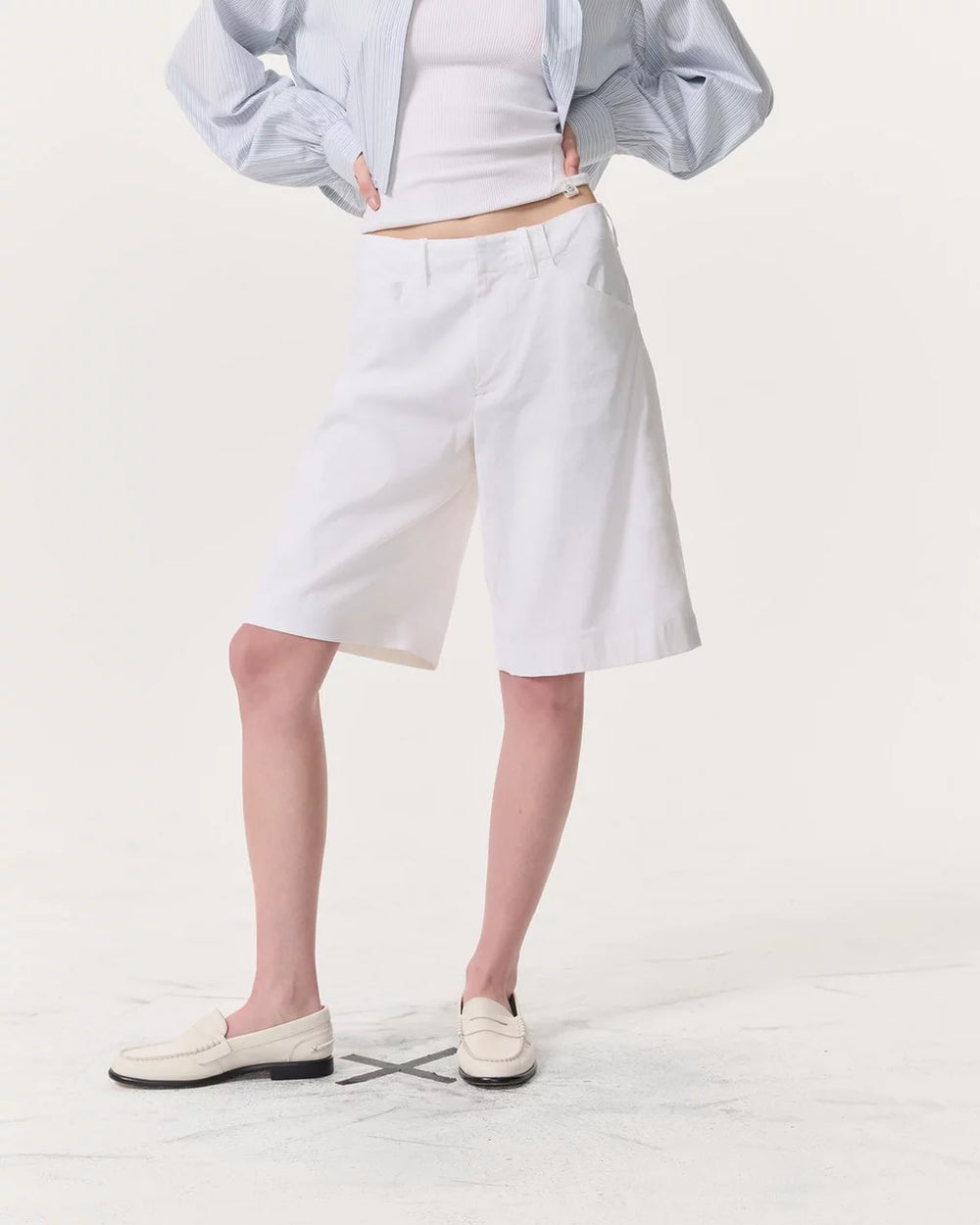 rag & bone Banks Linen Shorts - view 2