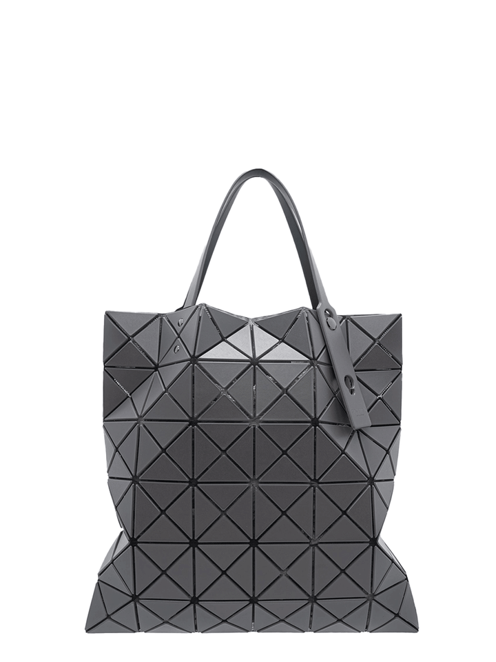 Bao Bao Issey Miyake Lucent Matte Tote 6X6 Charcoal Grey 1