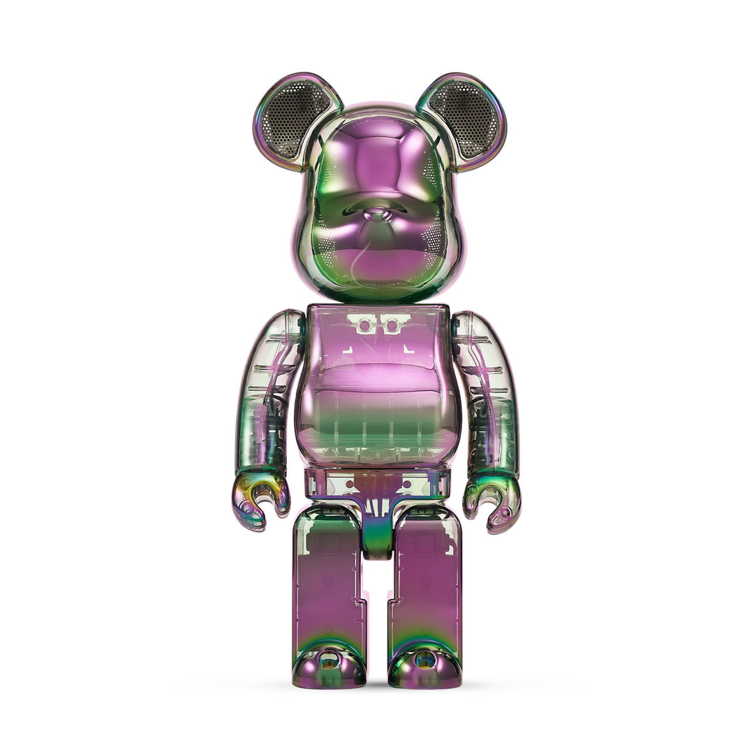 [PRE ORDER] BE@RBRICK AUDIO 400% Portable Bluetooth® Speaker Iridescent Collection Black Aurora