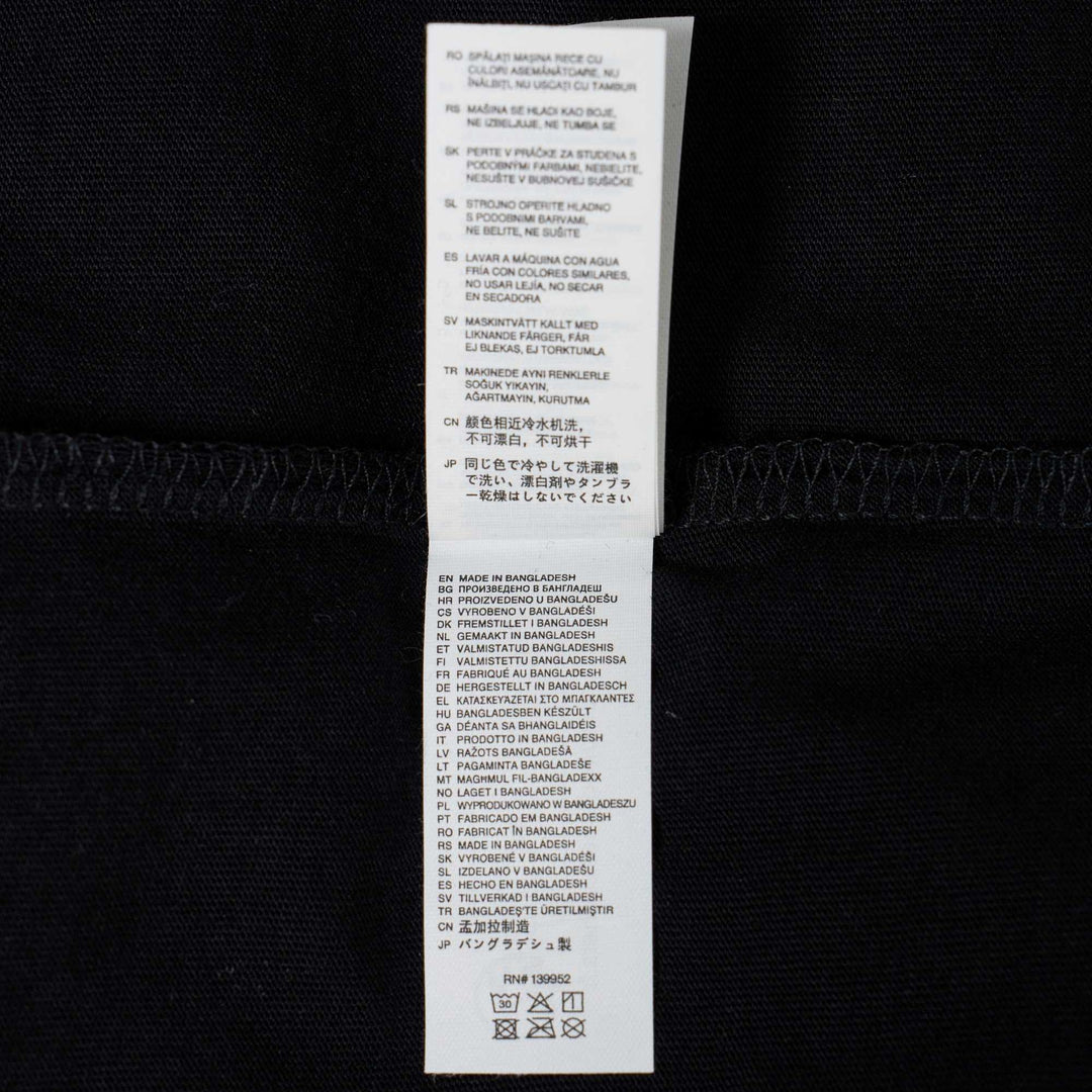 Club21 - Black Score - Cropped T-Shirt - TEES - Black