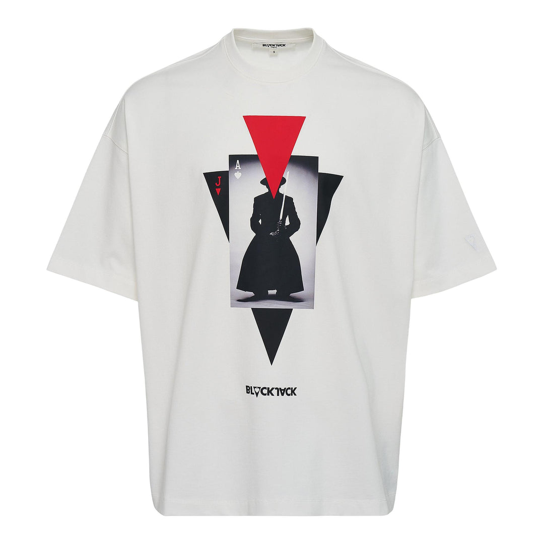 Club21 - Blackjack - Ace T-Shirt - TEES - White