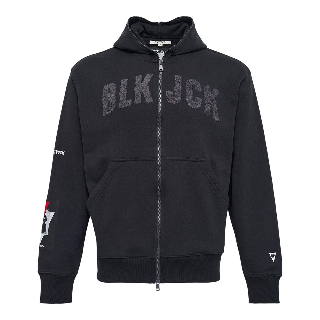 Club21 - Blackjack - Ninja Hood Zip - JACKETS - Grey
