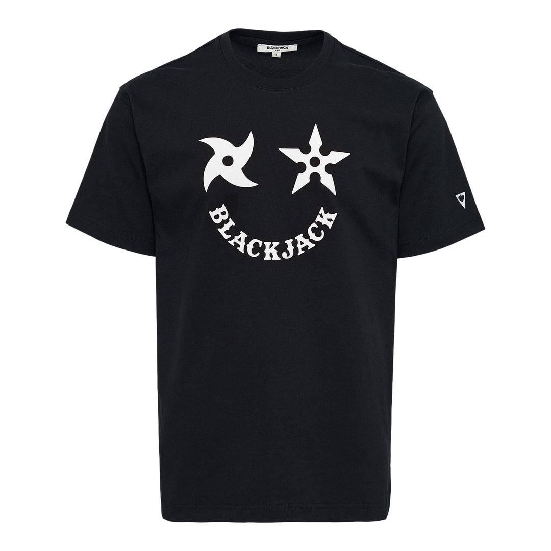 Club21 - Blackjack - Shuriken T-Shirt - TEES - White