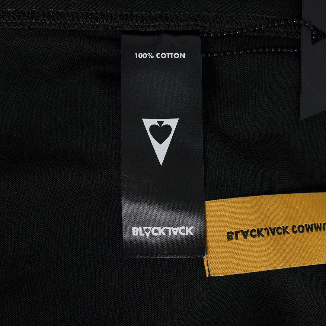 Club21 - Blackjack - Triangle 'V' T-Shirt - TEES - Black