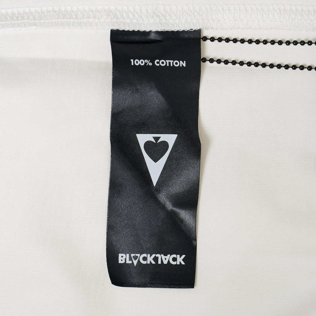 Club21 - Blackjack - Triangle 'V' T-Shirt - TEES - White