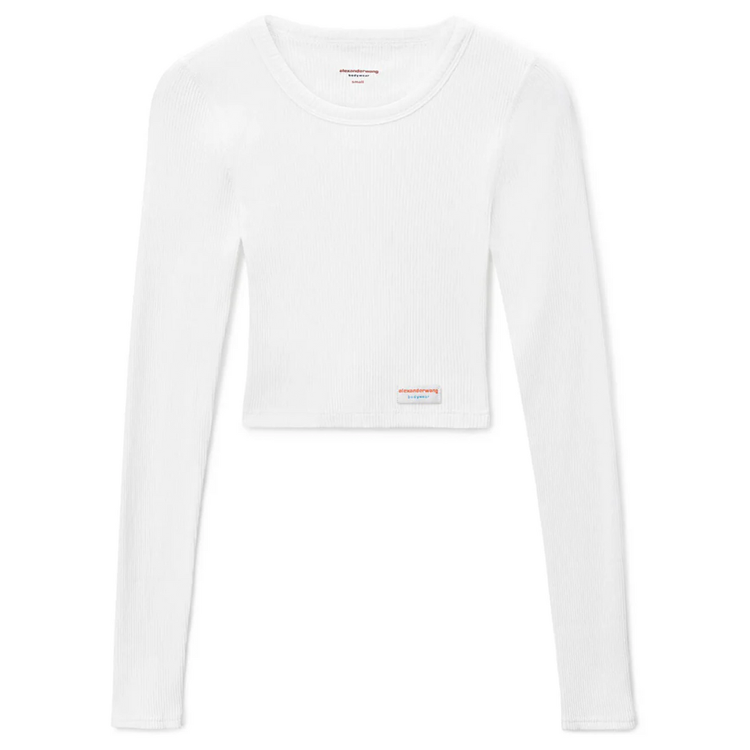 Crew Neck Long Sleeve Top