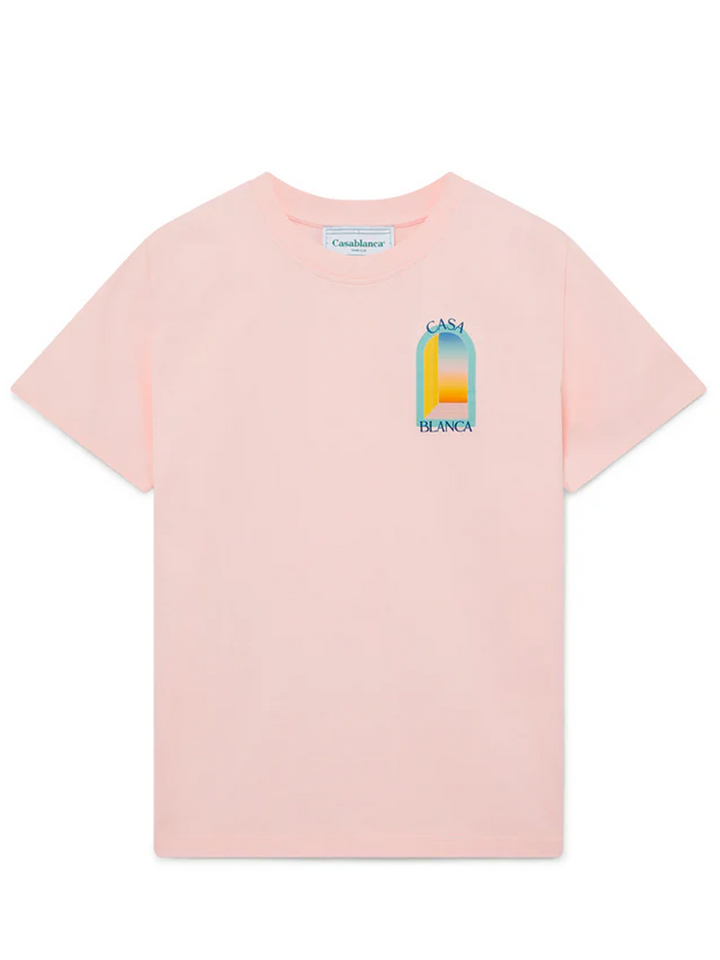 CASABLANCA_L_Arc_Colore_Printed_T-Shirt-Pink