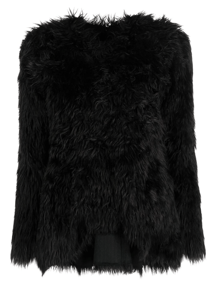 COMME-des-GARCONS-All-Over-Fur-T-Shirt-Black-1