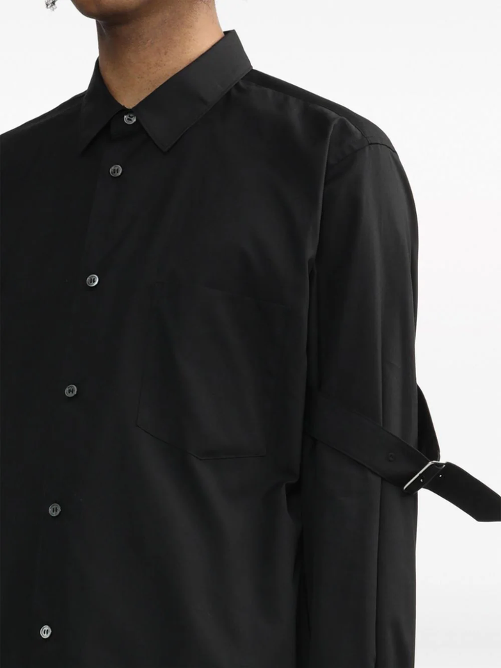 COMME-des-GARCONS-BLACK-Side-Pocket-Shirt-Black-5