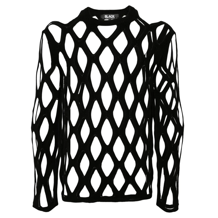 Fishing Net Knit Top