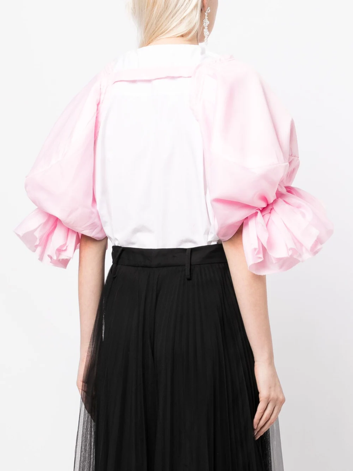 COMME des GARCONS COMME des GARCONS Shoulder Piece Cape Pink 2